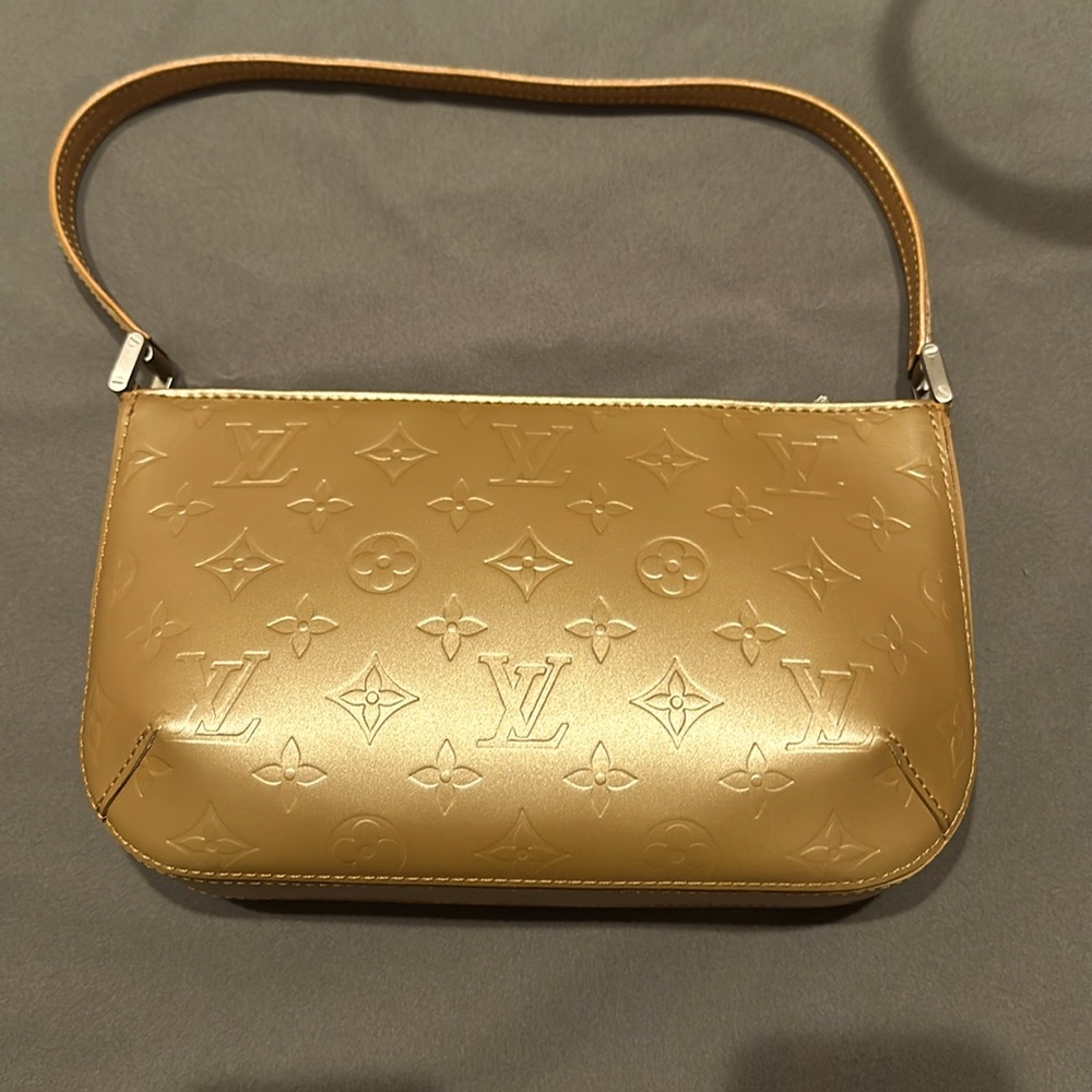 LV monogram mat fowler pochette limited edition